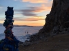 Beautiful sunset at Shaman rock this evening