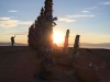Sunset Shaman rock Khuzir