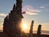 Sunset Shaman rock Khuzir